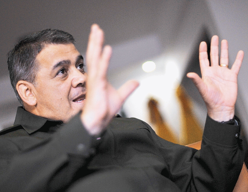 El general Ricardo Restrepo, subdirector de la Policía Nacional. / Andrés Torres