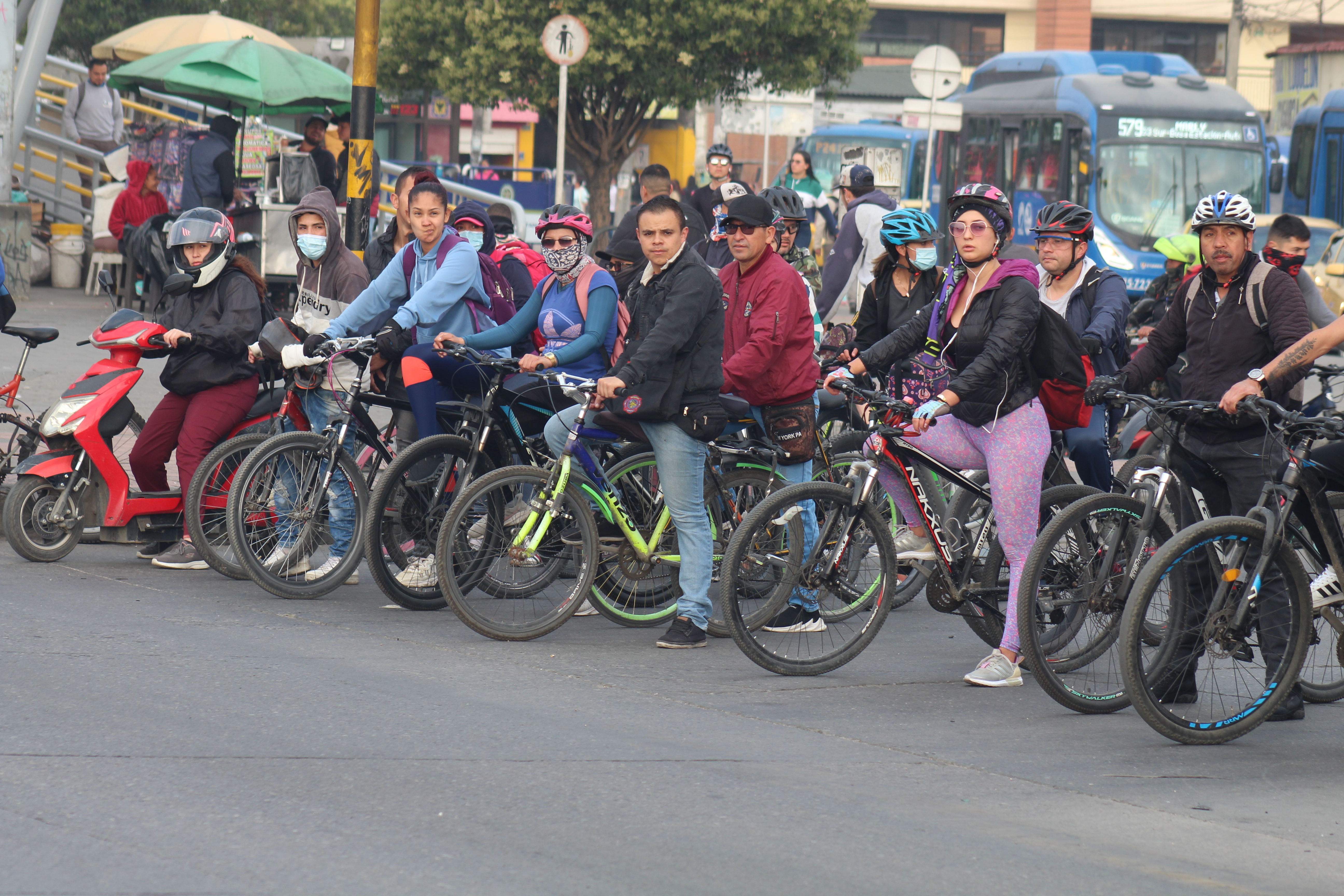 Día sin carro y sin moto al sur de  Bogotá, 2 de febrero de 2023.