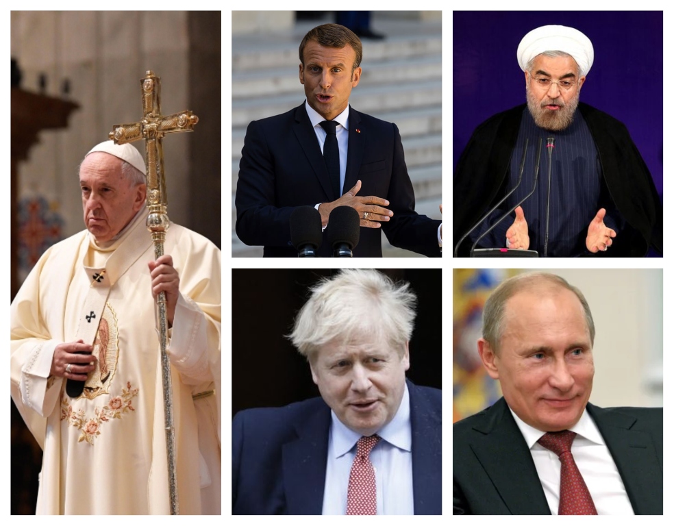 Los mensajes del mundo a Joe Biden: desde el Papa a Vladimir Putin