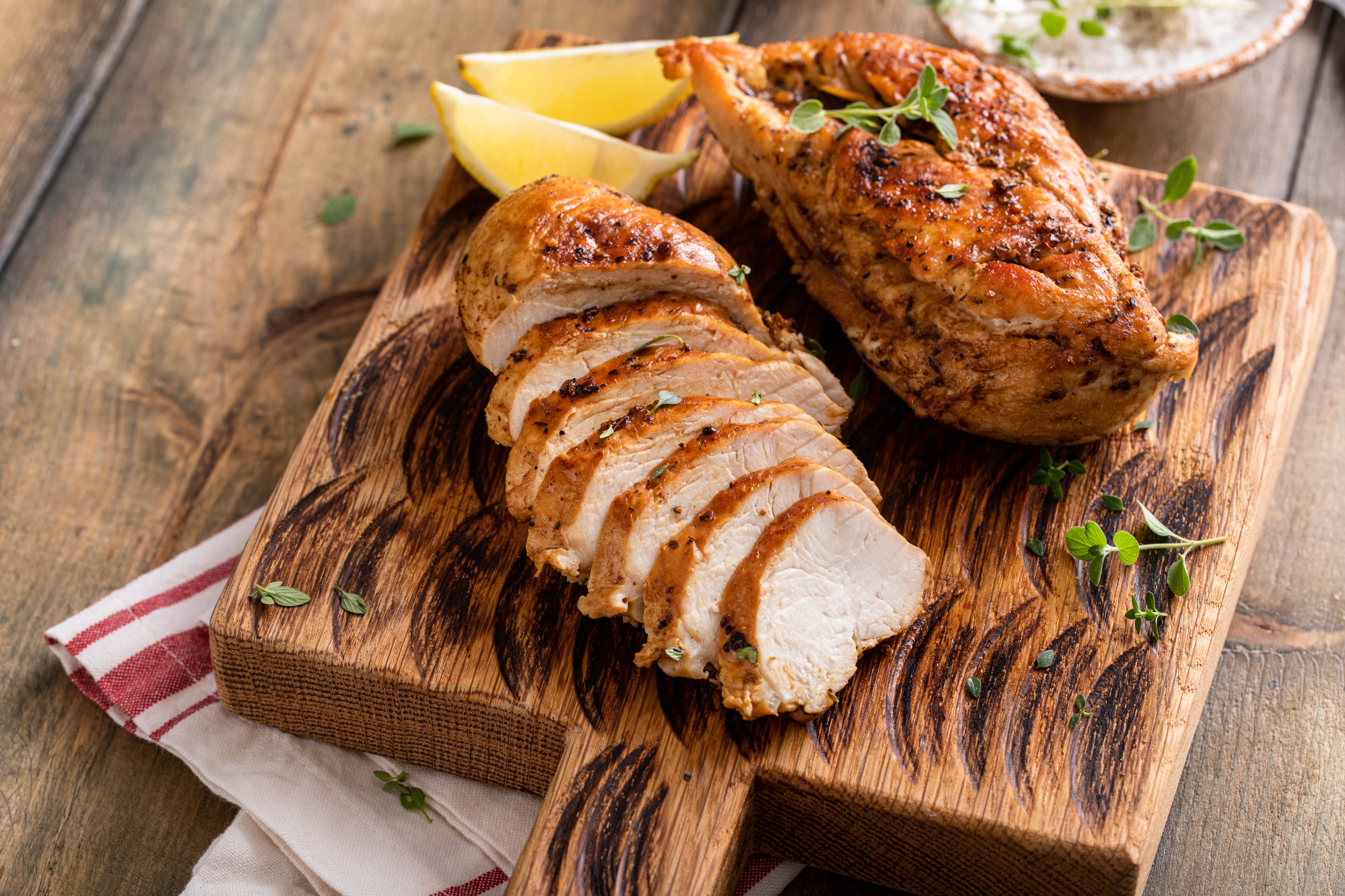 Pollo a las finas hierbas