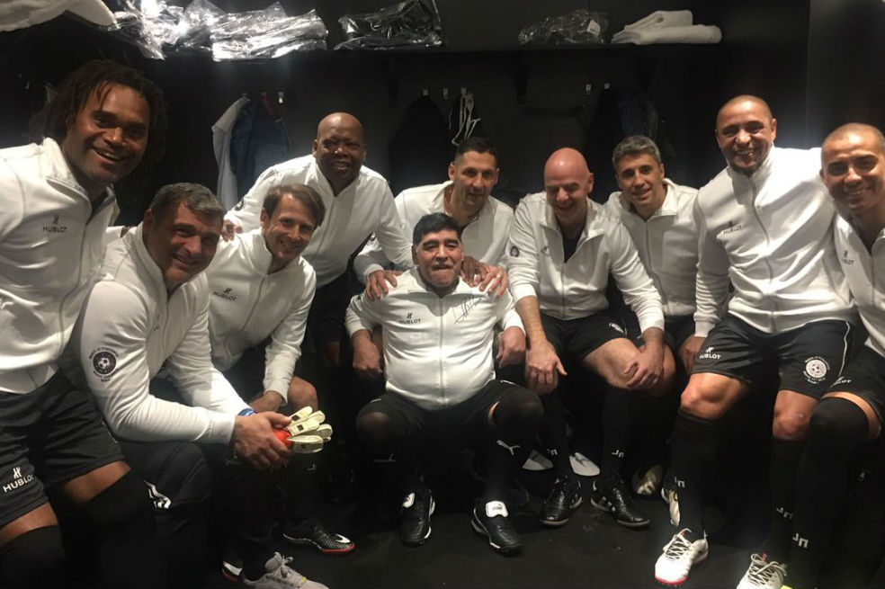 La divertida entrevista de Faustino Asprilla a Diego Maradona