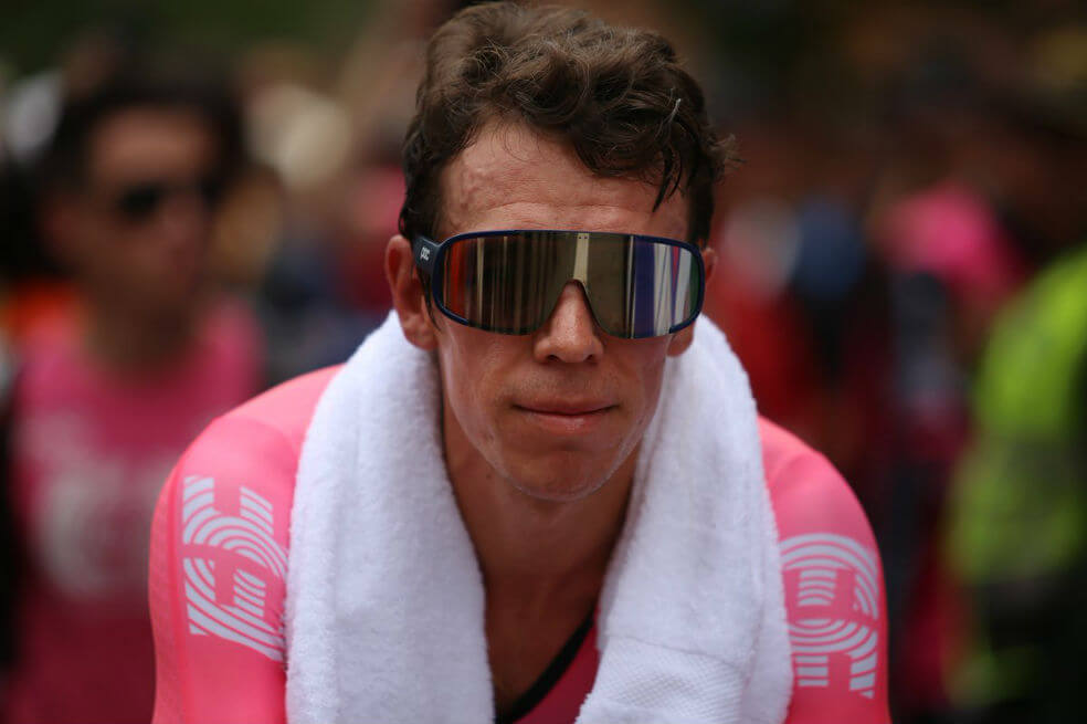 Rigoberto Urán sobre su lesión: "Se me olvidaba lo que dolía una partida de huesos"