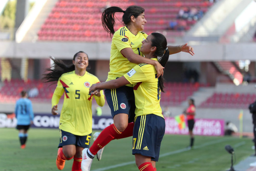 Colombia goleó 7-0 a Uruguay en su debut en la Copa América Femenina