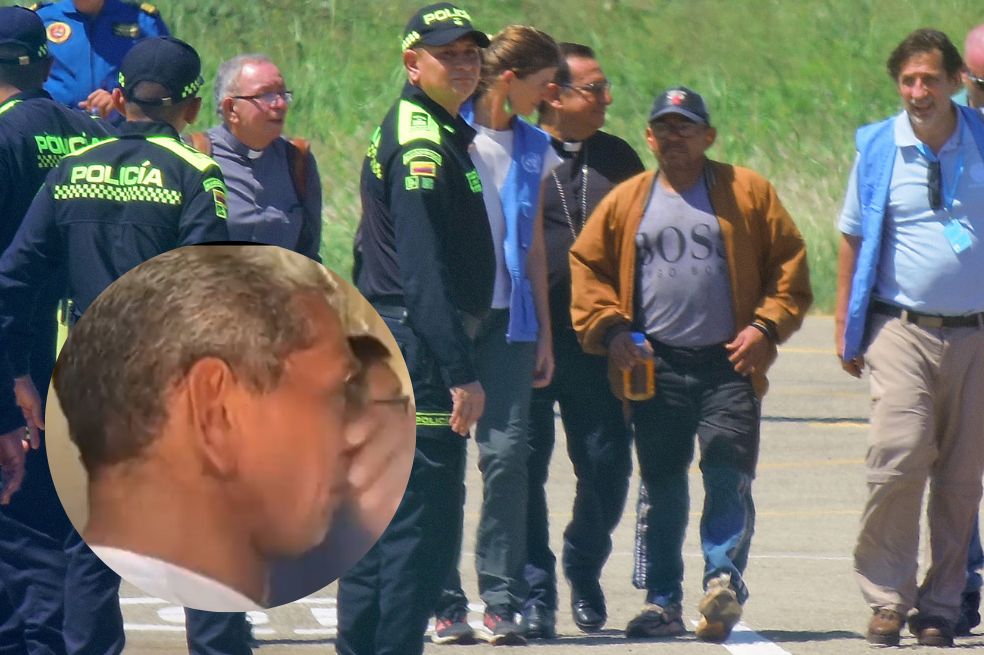 El conmovedor llanto del hermano de ‘Mane’ Díaz tras la liberación del ELN