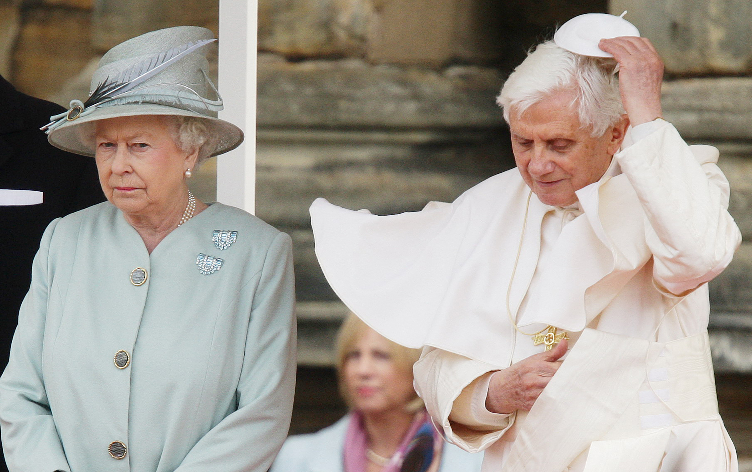 Isabel II y Benedicto XVI