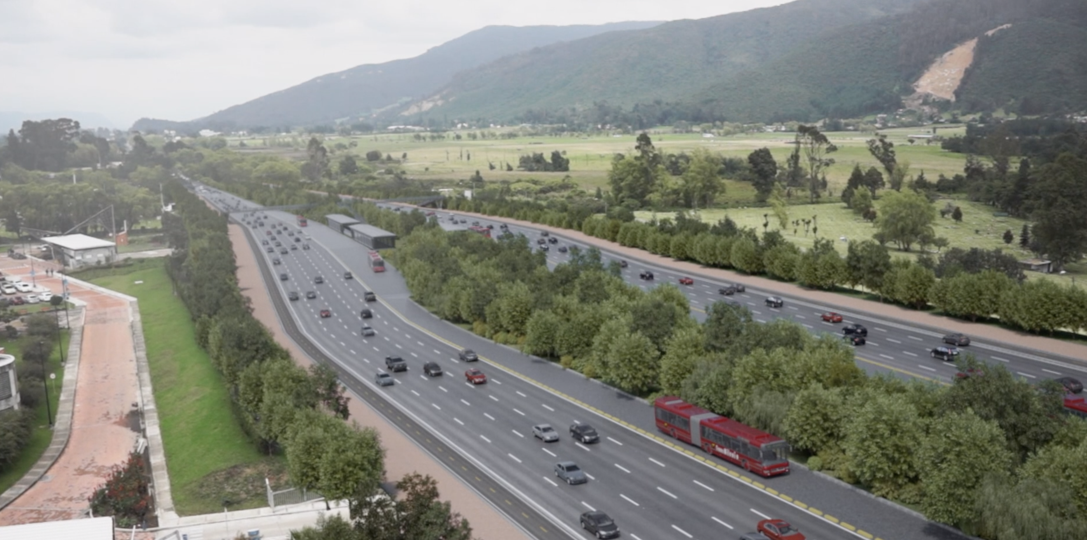 Así va a ser la ampliación de la autopista norte