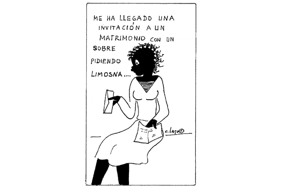 Pidiendo limosna