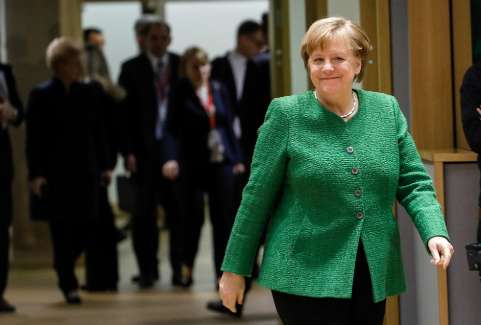 Angela Merkel, canciller alemana. / Bloomberg