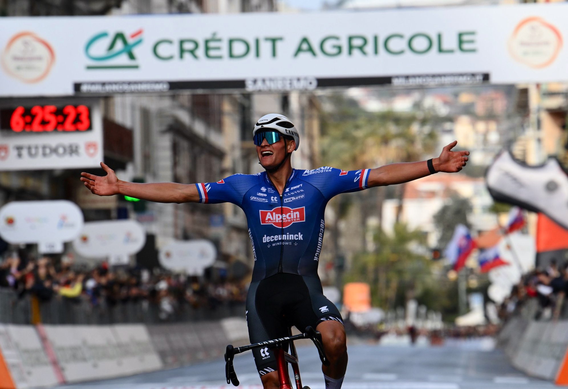 Mathieu van der Poel, el nuevo ganador de la clásica Milán-San Remo