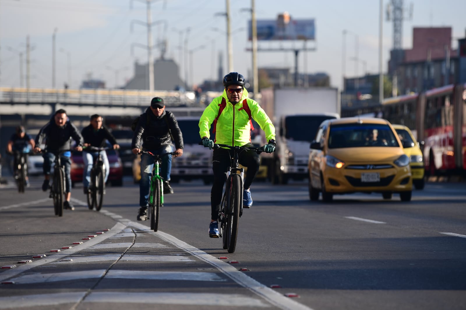 En fotos: así se vive el Día sin Carro y sin Moto en Bogotá