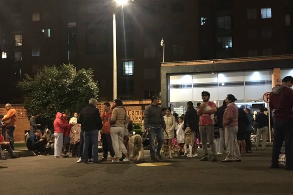 Así se sintió el temblor del domingo en Colombia