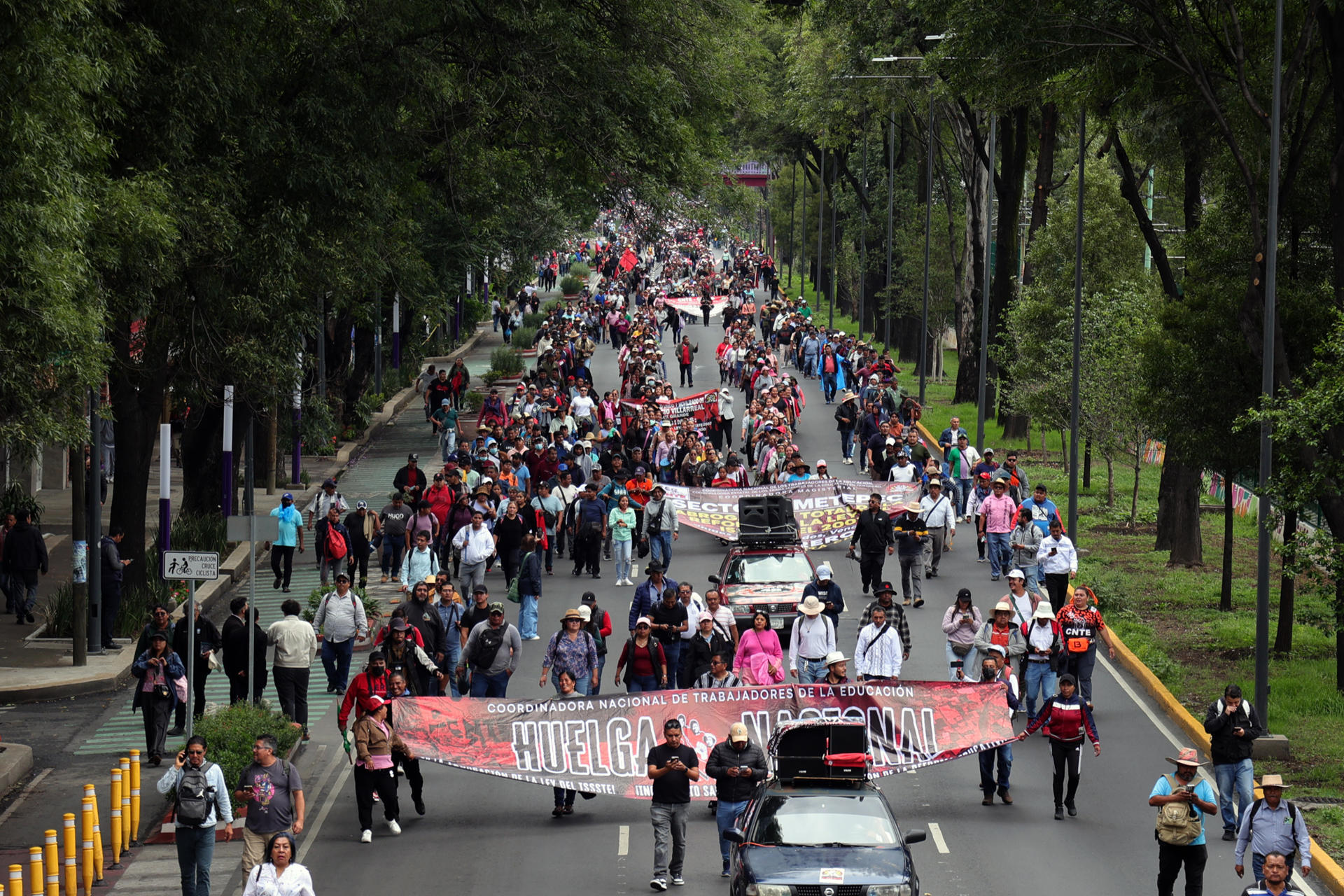Ciudad de México dice que garantiza la celebración del Mundial, a pesar de las protestas