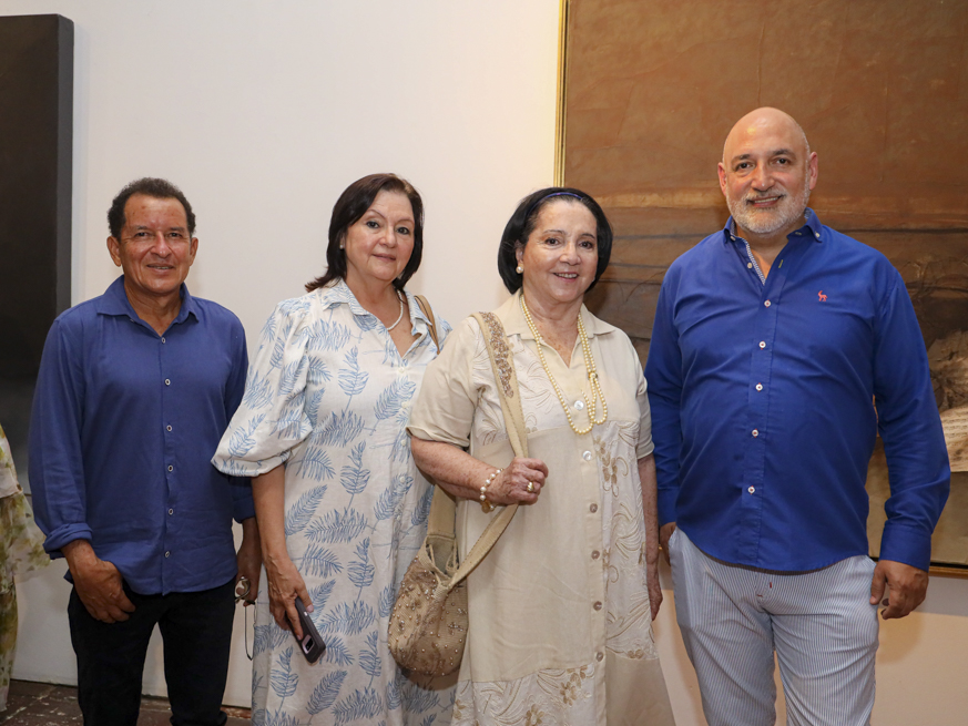 Huber Guardiola, Sará Campo, Zarita Abello y Darío Ortiz