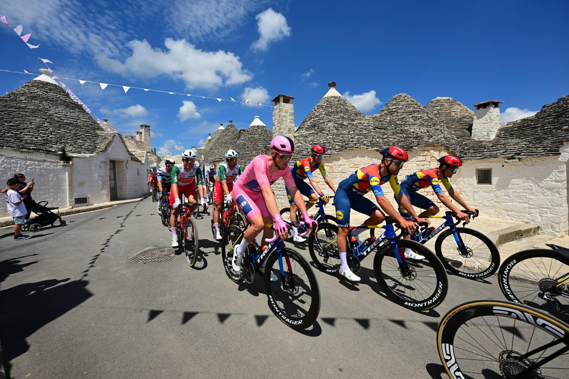 Así quedó la clasificación general del Giro de Italia 2025 tras la cuarta etapa