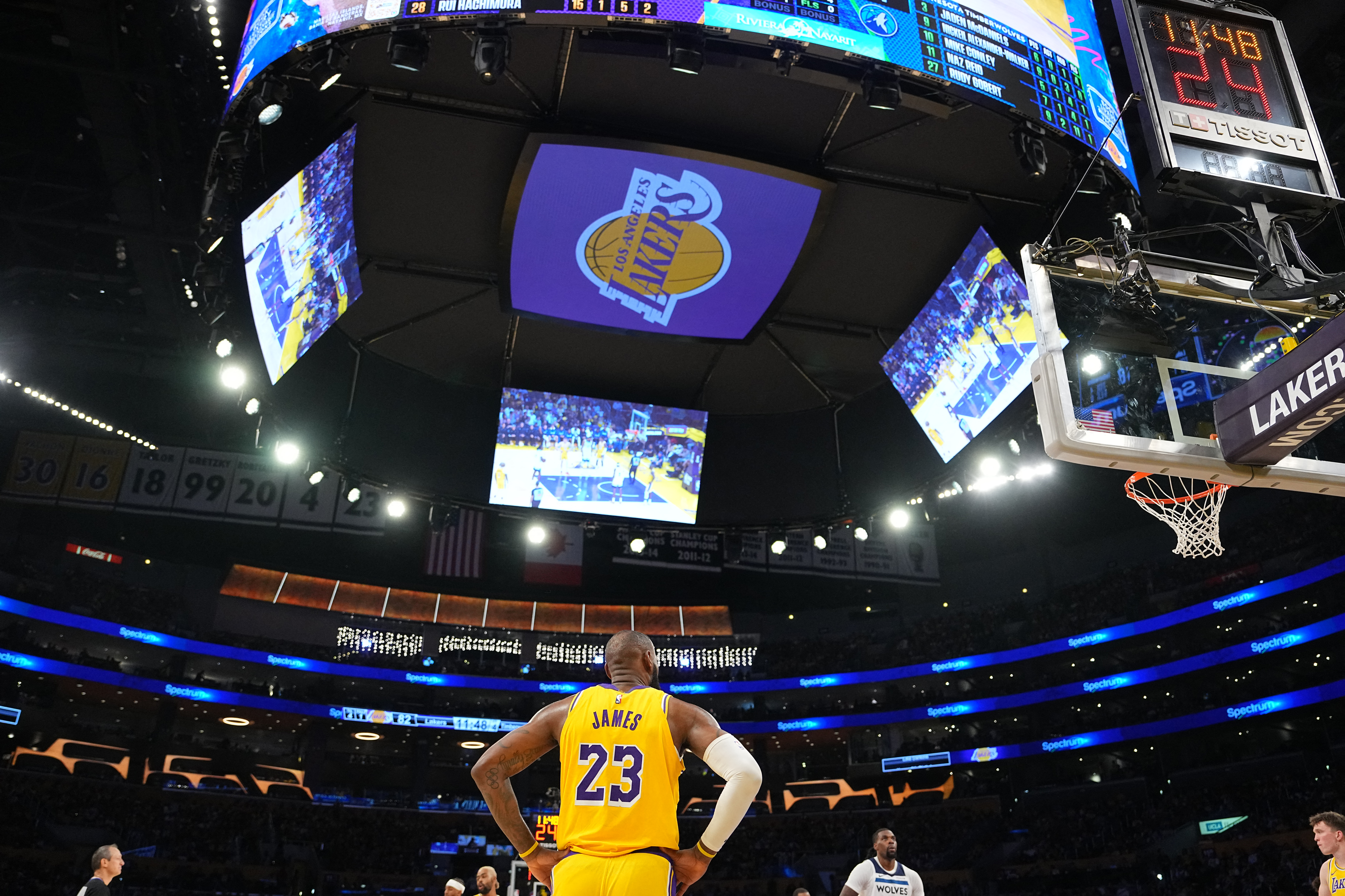 LeBron James, Los Angeles Lakers