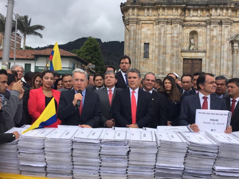 Centro Democrático no comparte posición de la Corte Penal Internacional sobre el proceso de paz