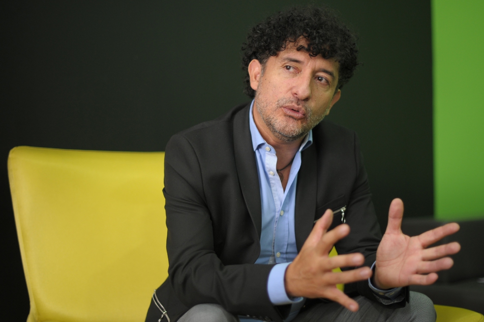 Jaime Rincón, comunicador social, es hoy rector de la Corporación Unificada Nacional.  / Cristian Garavito - El Espectador