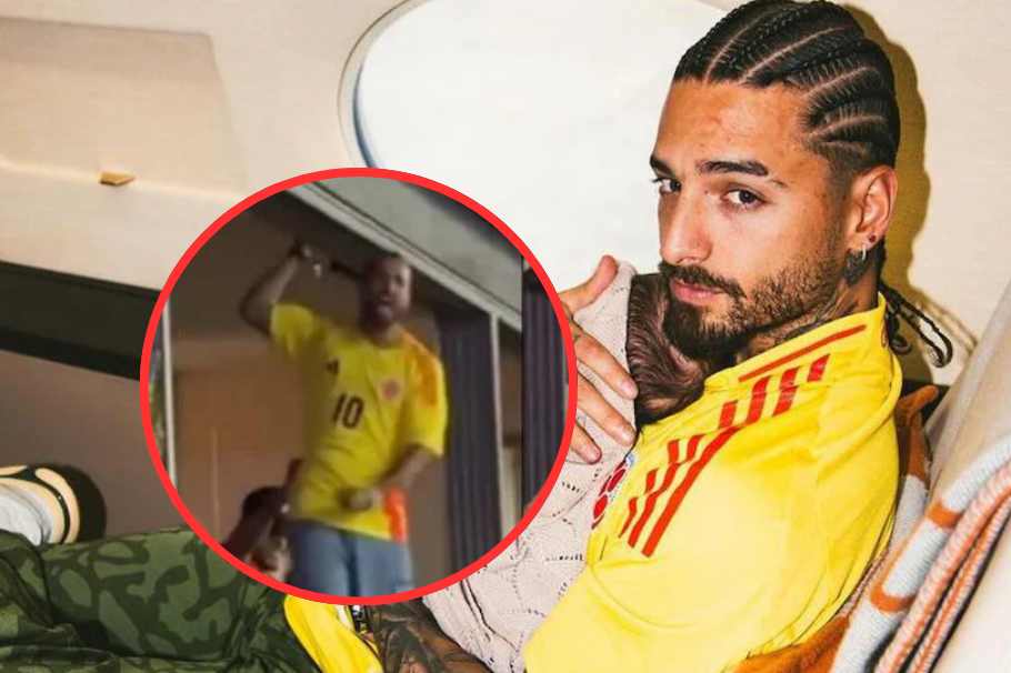 Maluma se agarró con hinchas argentinos en plena Copa América 2024: “Qué payaso”