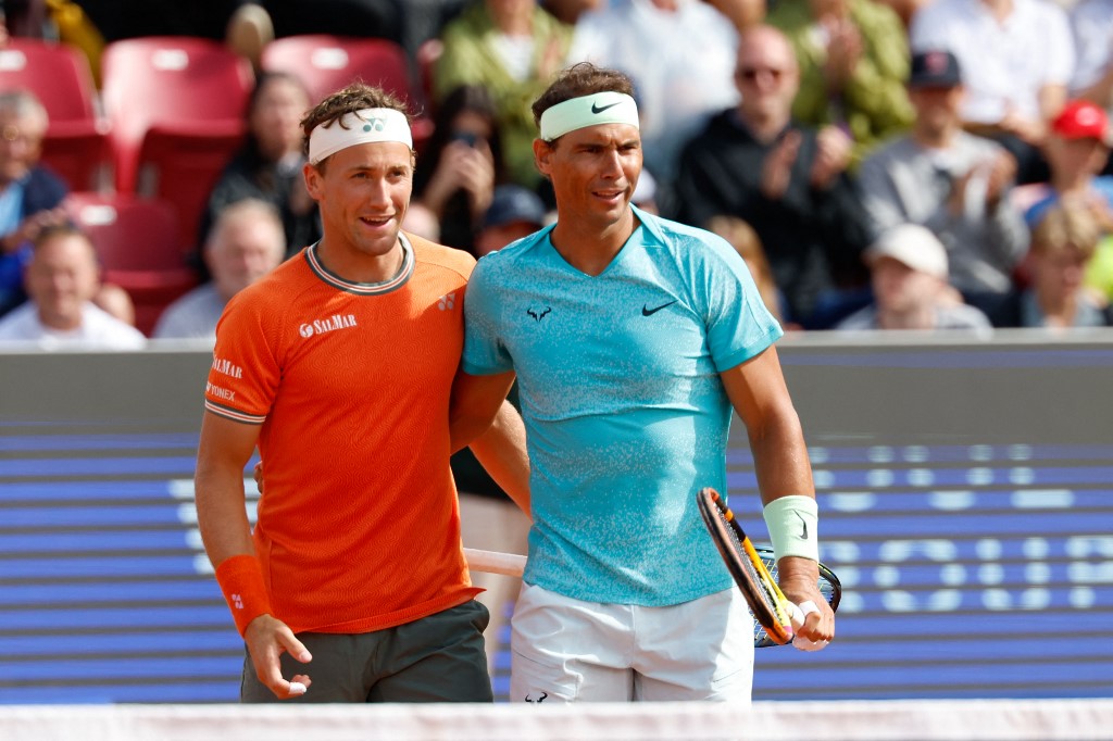 Nadal vuelve a las canchas como doblista en Suecia