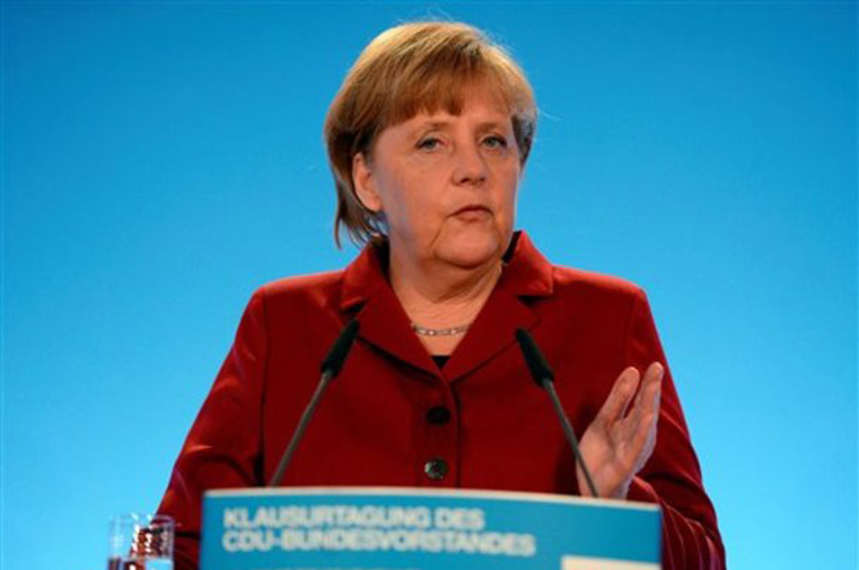 Angela Merkel cree que la crisis en Europa va a durar años