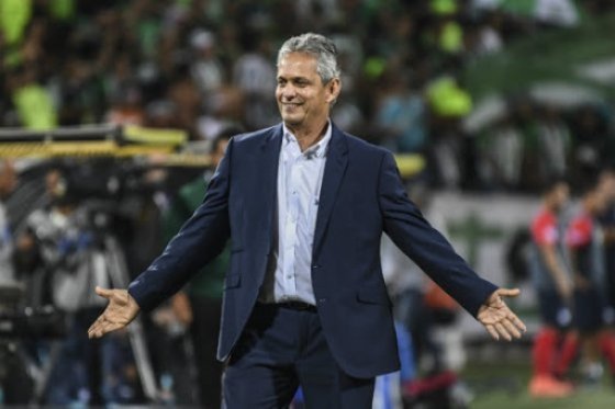 Reinaldo Rueda, entrenador de Atlético Nacional. Foto: AFP