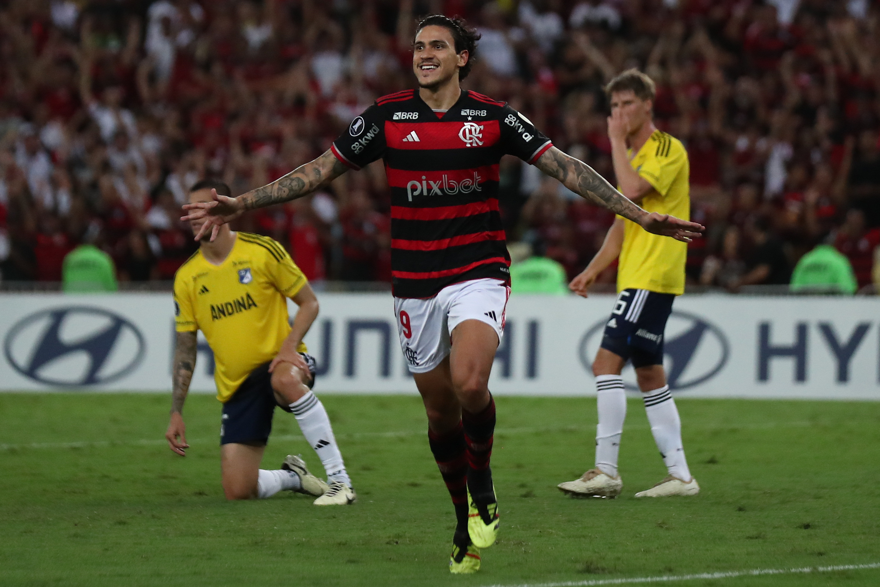 Reviva la goleada de Flamengo a Millonarios en la Copa Libertadores: video