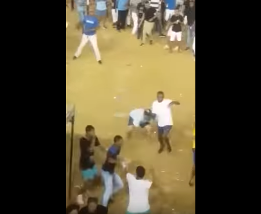 Baile de champeta en Cartagena terminó en pelea con cuchillos, palos y piedras
