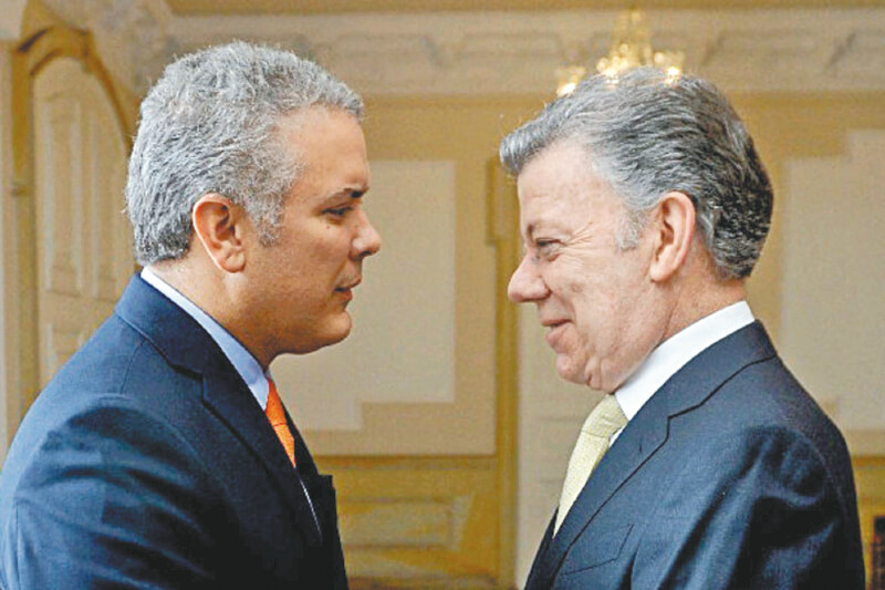 El posible cara a cara entre Iván Duque y Juan Manuel Santos