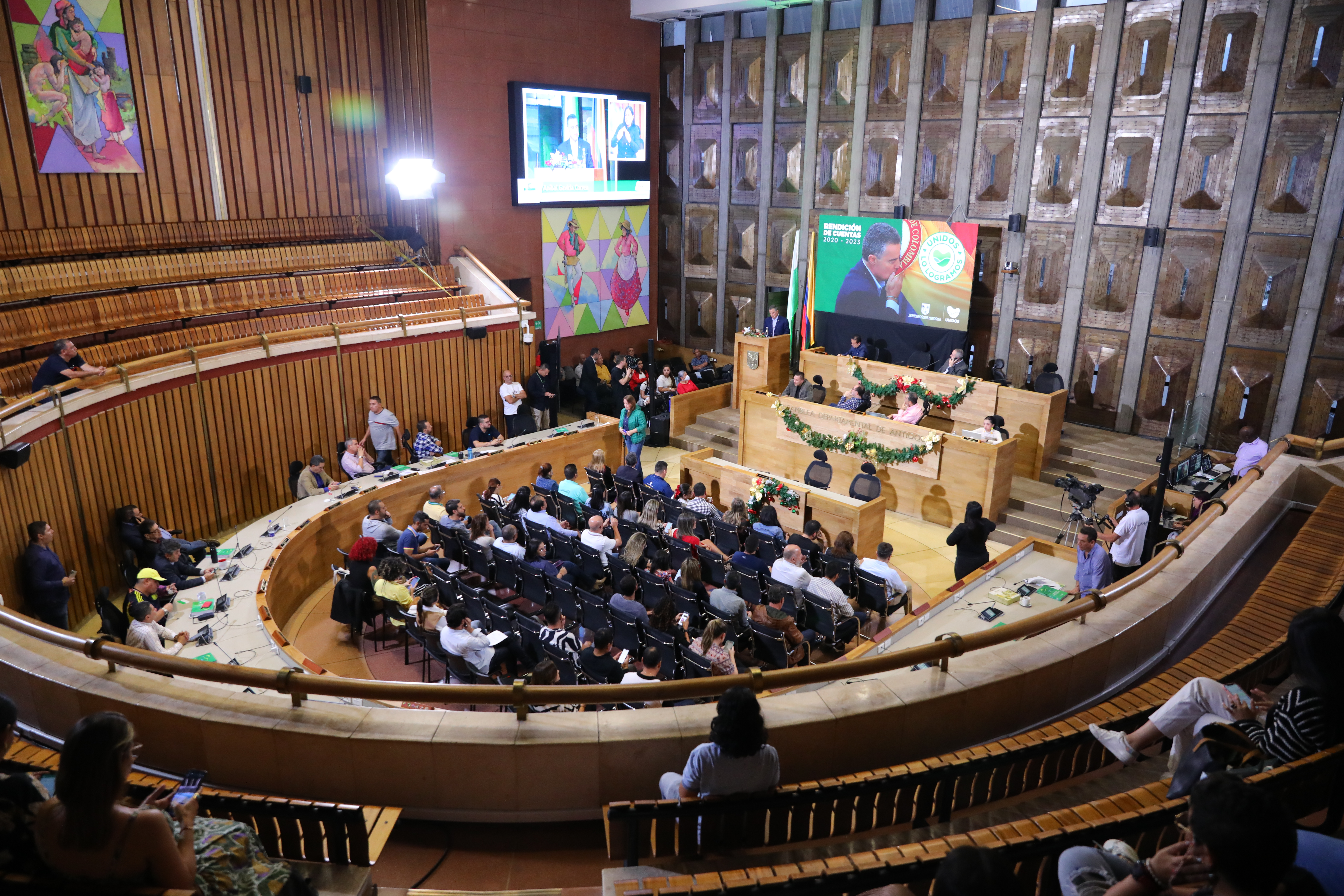 Asamblea de Antioquia aprobó en primer debate tasa de seguridad, pese a polémica