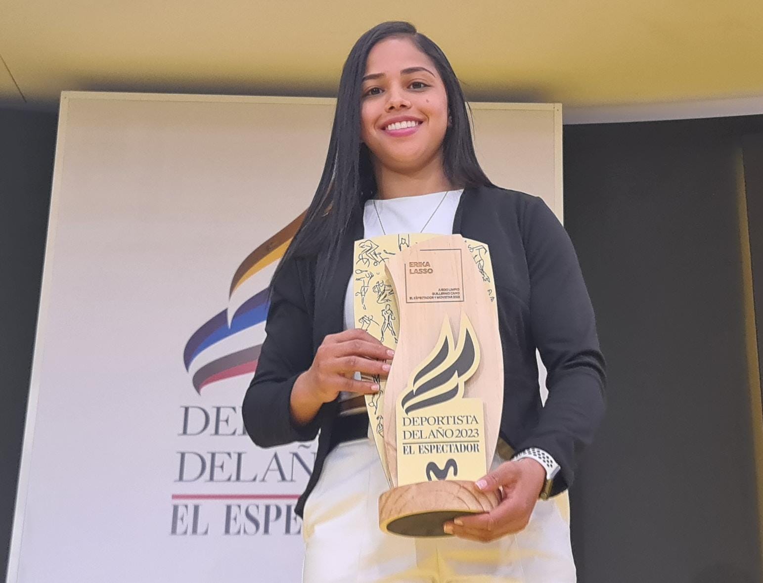 Erika Lasso, la ganadora del premio al Juego Limpio en el Deportista del Año 2023