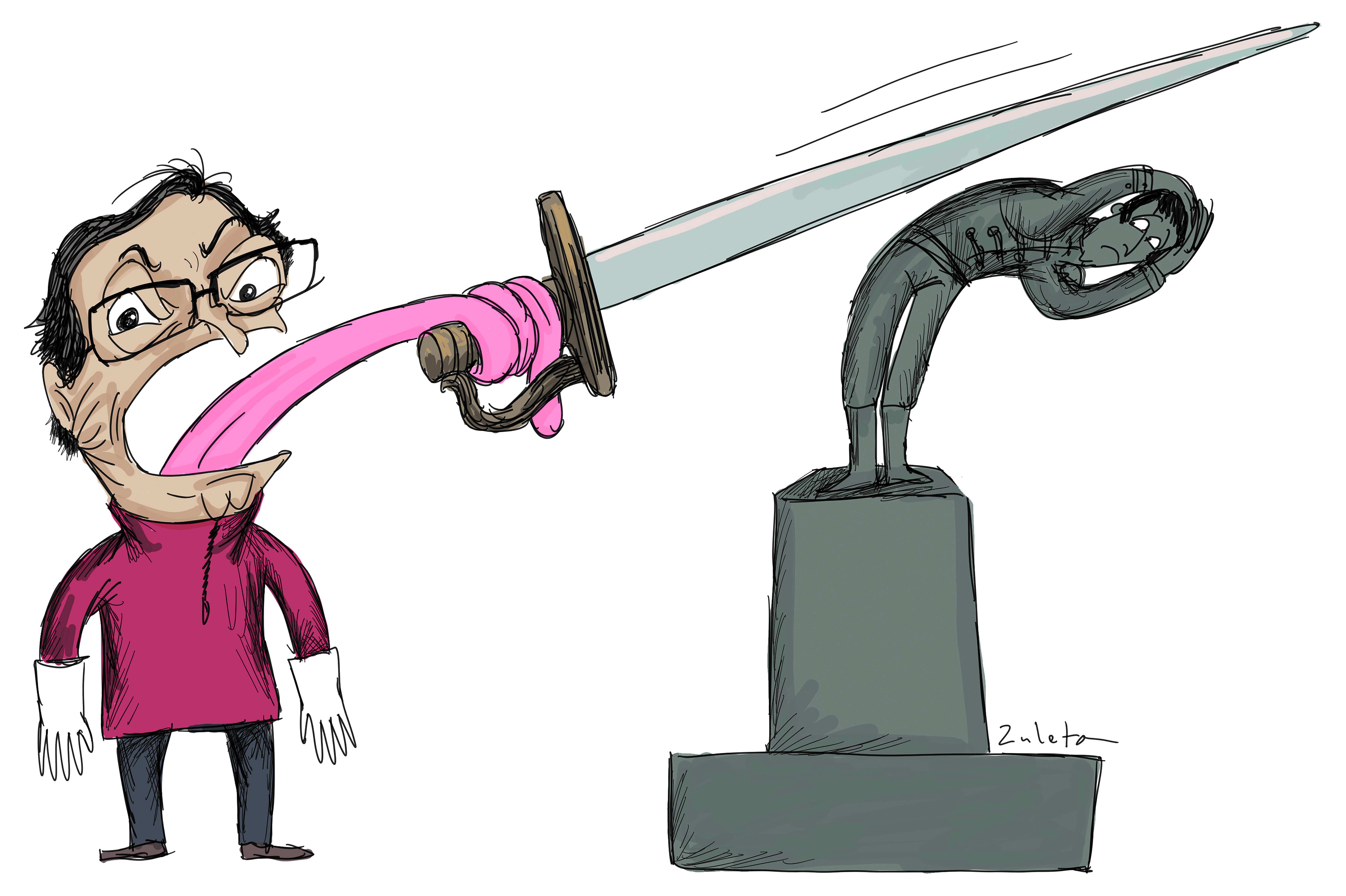 El filo de la lengua