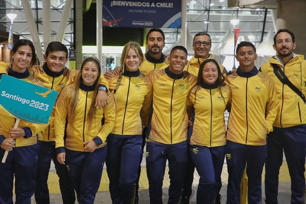 Los atletas colombianos ya viajan a Chile para los Panamericanos: ¿cuándo empiezan?
