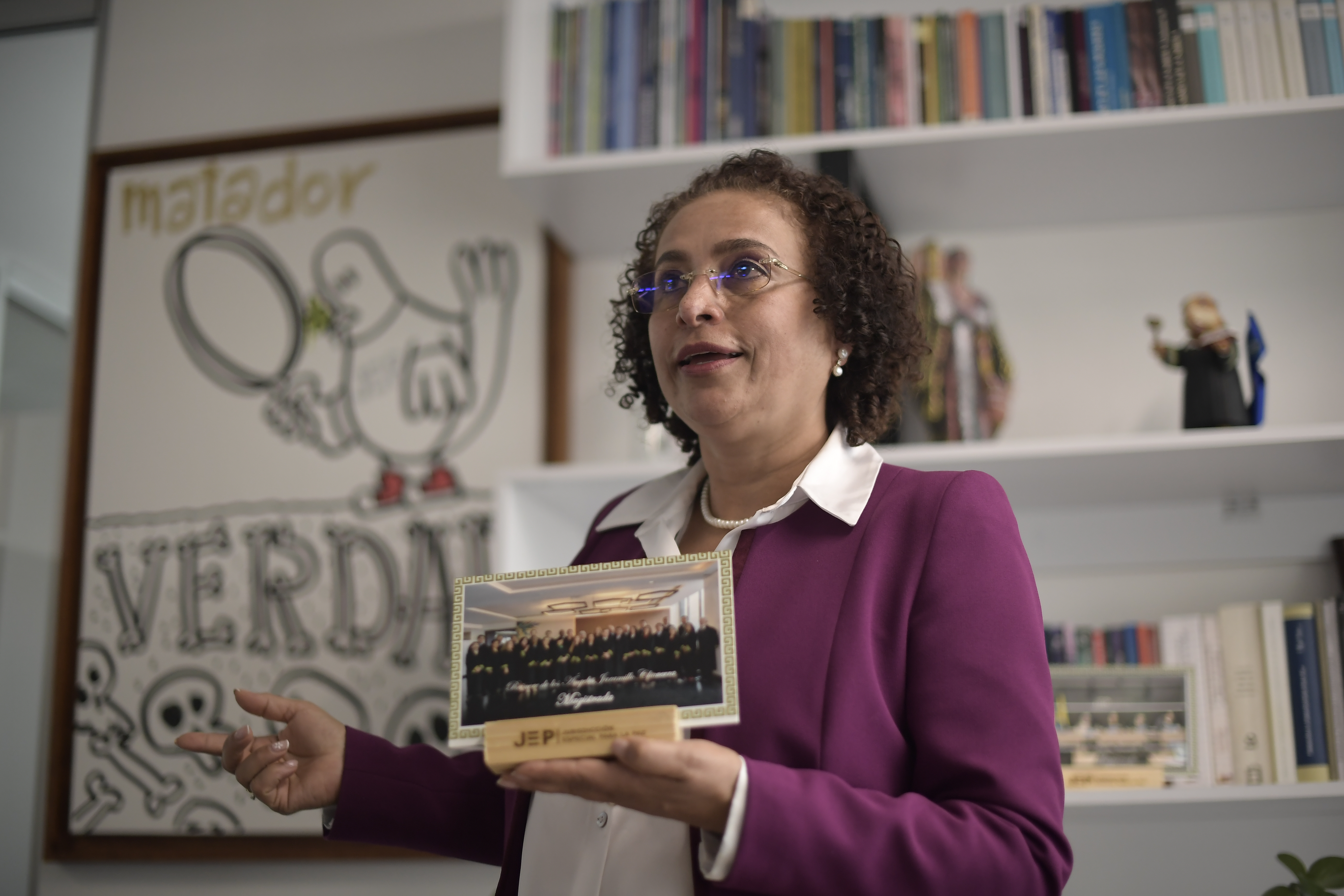 Magistrada de la Jurisdicción Especial para la Paz, en entrevista