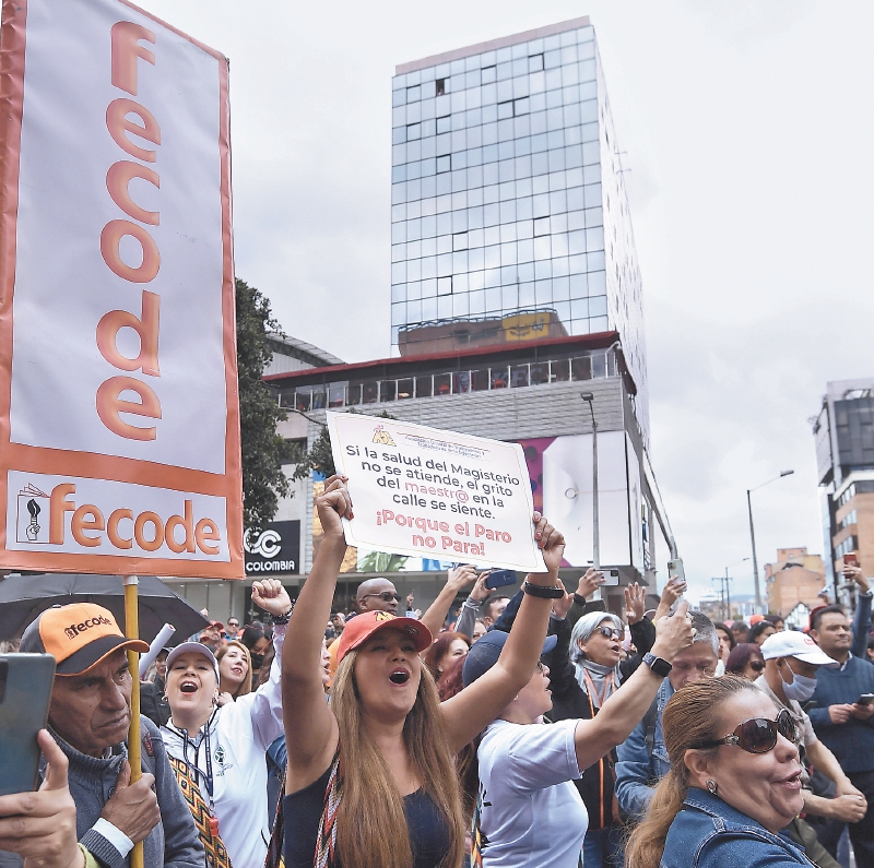 Este viernes Fecode rechazó el consenso que alcanzó el Gobierno con los partidos de oposición para destrabar el proyecto de la ley estatutaria de educación.