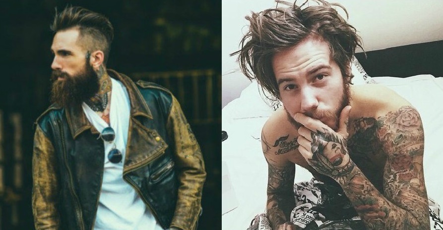 ¿Con cuál de estos hombres tatuados te quedarías?