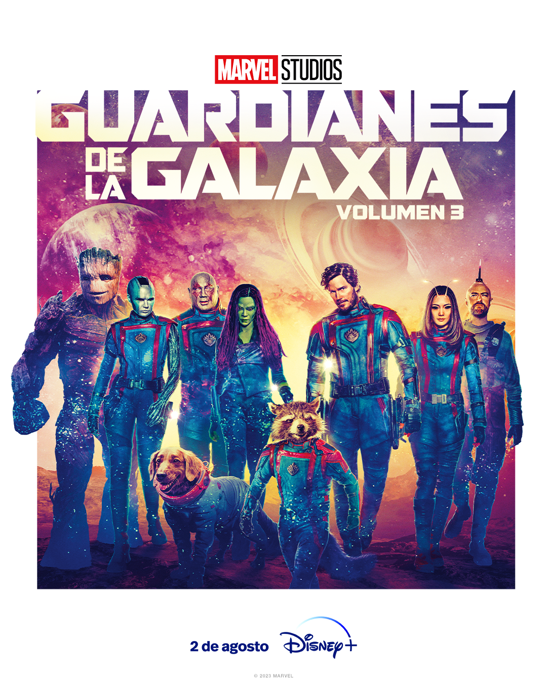 Guardianes de la Galaxia ya se podrá ver en casa. Agéndate por Disney+