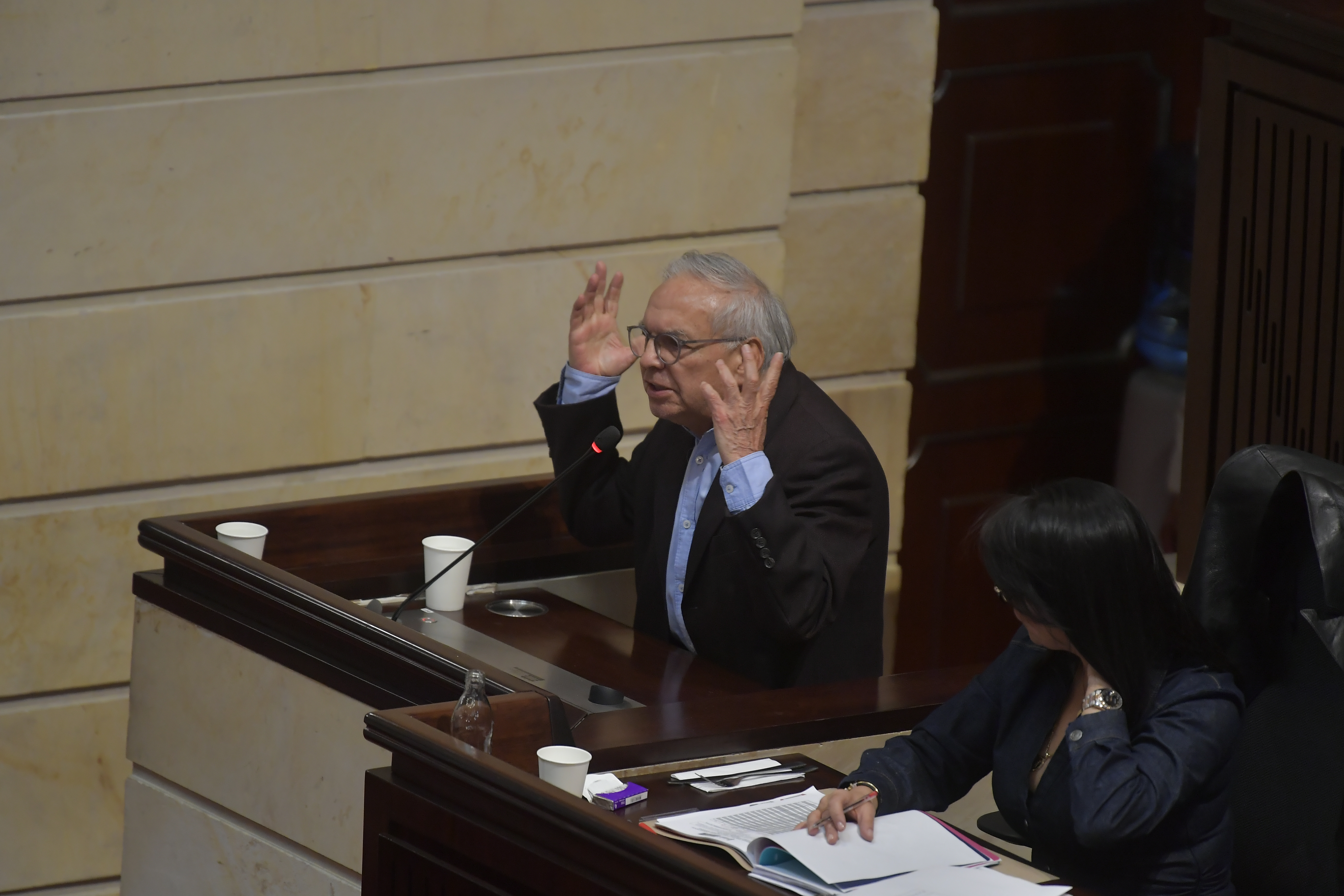 Ministro de Hacienda y Crédito Público de Colombia, durante debate del Presupuesto General de la Nación 2025 en la plenaria de la Cámara de Representantes.