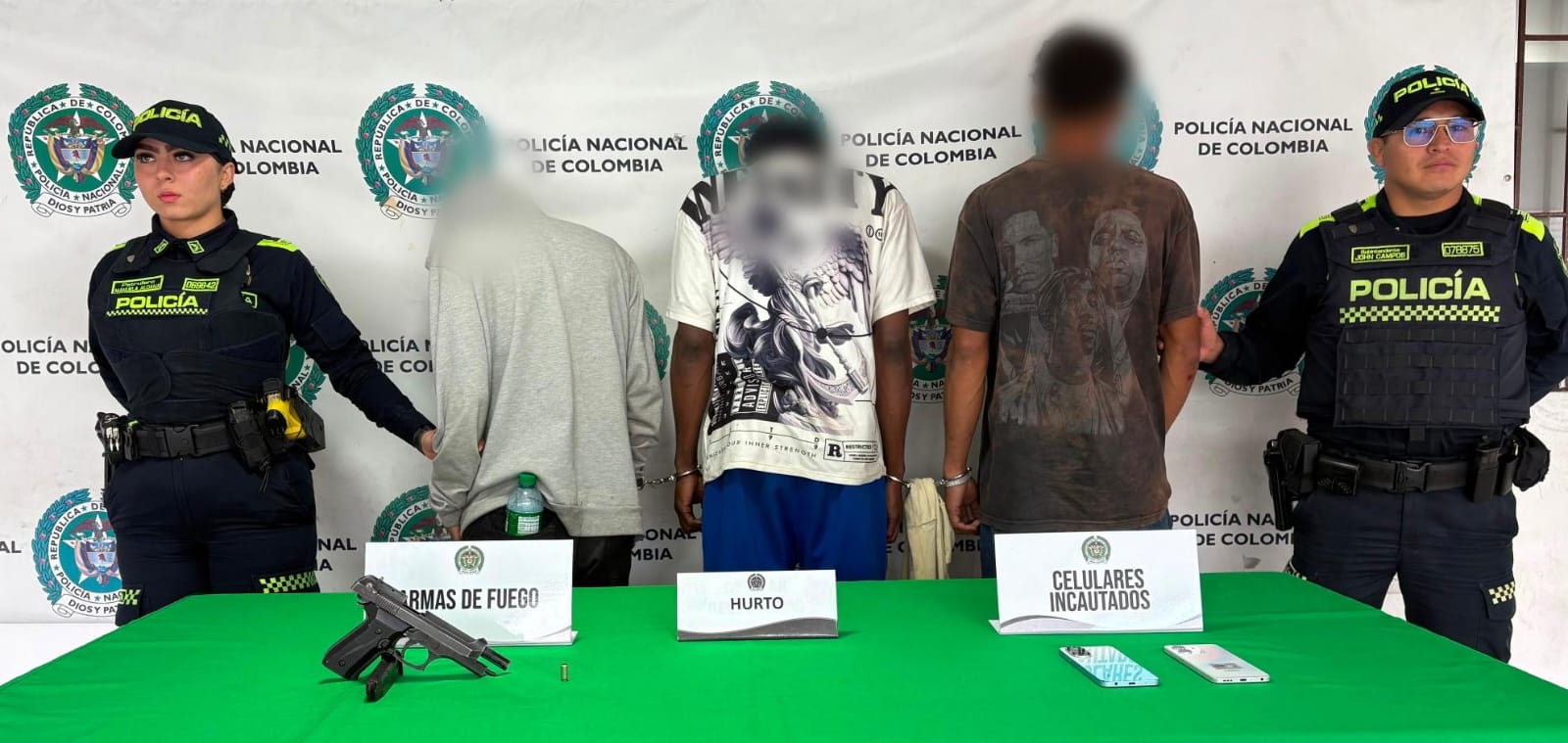 Policía frustró millonario hurto en Barrios Unidos: tres sujetos fueron capturados