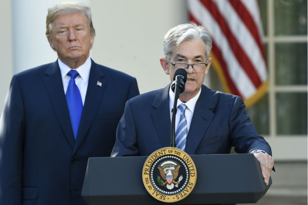 Trump dice que no pretende “despedir” al jefe de la Reserva Federal