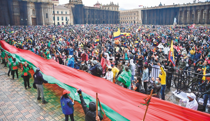 Las calles volvieron a hablar y de nuevo la protesta se desbordó