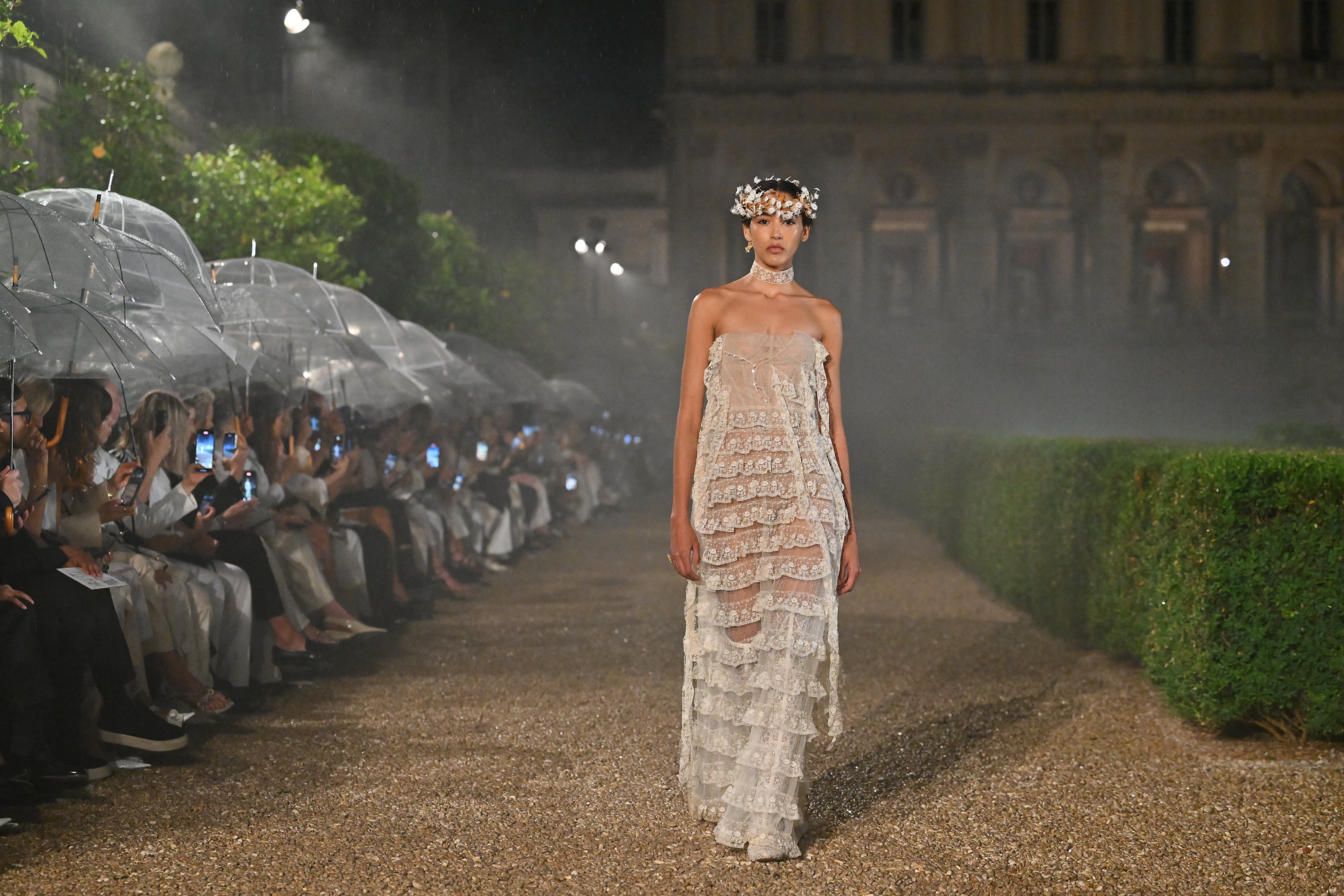 Roma fue escenario para el desfile Crucero 2026 de Dior. / Andreas Solaro / AFP