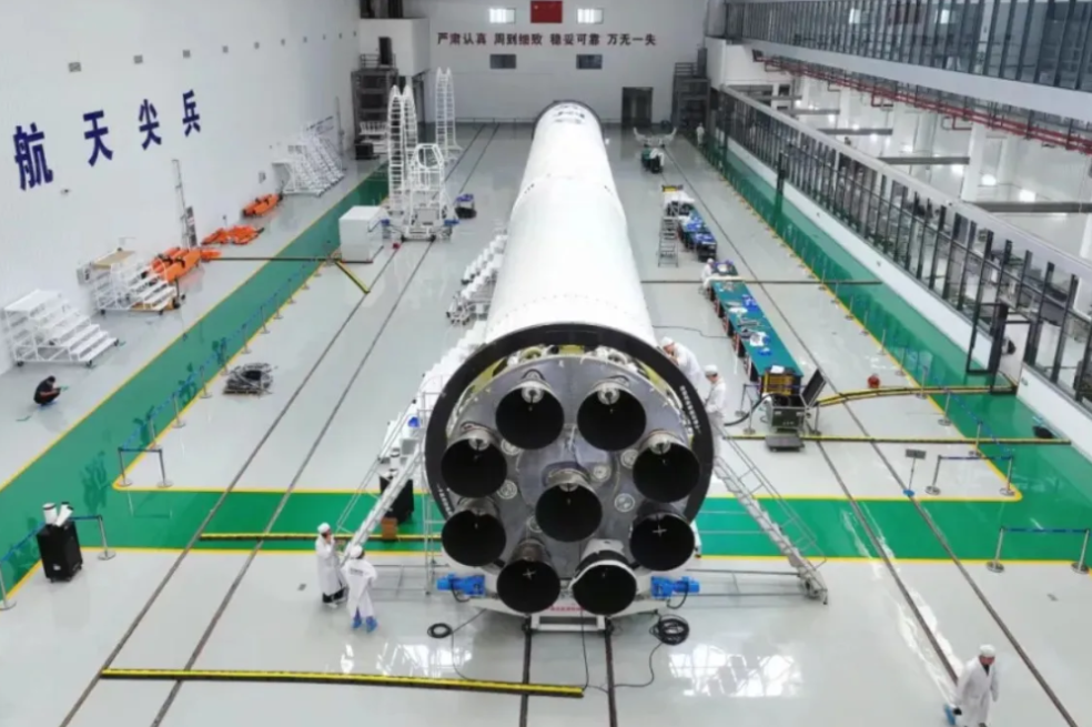 Vuelo de prueba de un cohete espacial chino termina en una gran explosión