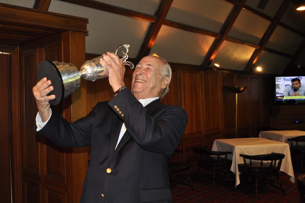 La copa British Open, en Bogotá