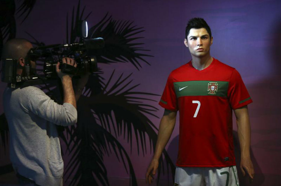 Cristiano Ronaldo de cera visitará el acuario de Oporto