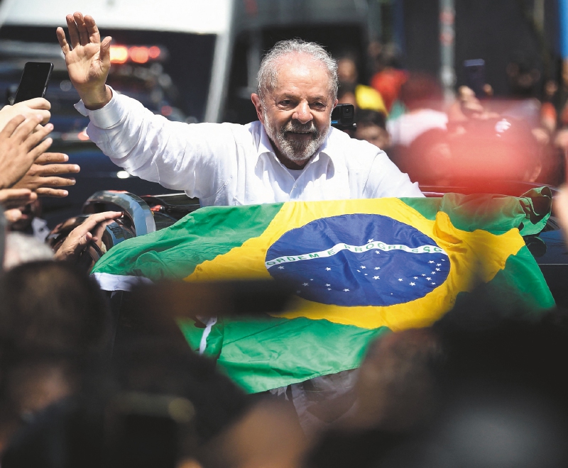 En la imagen, Lula da Silva, quien se posesionará el próximo 1.° de enero. 
