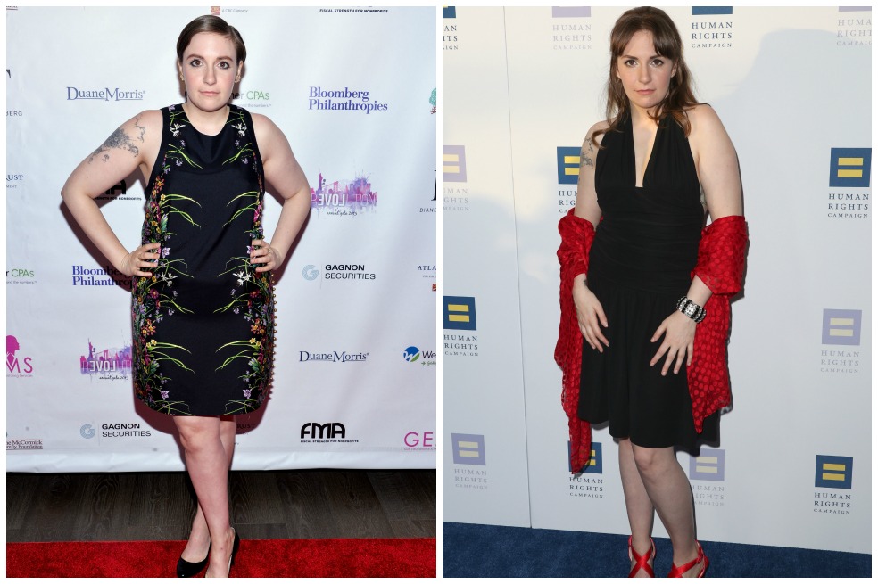 Lena Dunham recibe críticas por bajar de peso