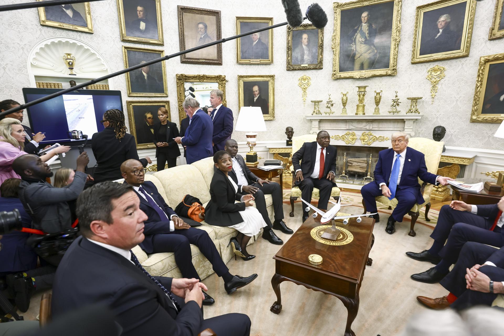 El Despacho Oval, el paredón de Trump para los líderes mundiales