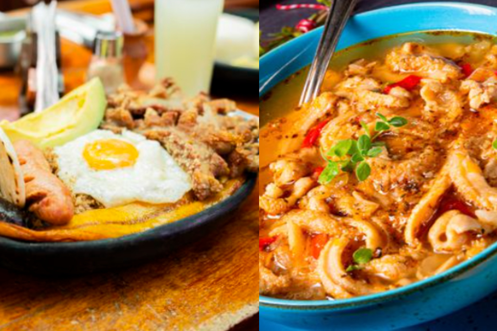 Bandeja paisa vs. Mondongo: Recetas de dos platos típicos colombianos