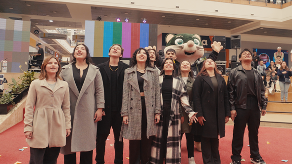 Universidad El Bosque sorprendió con un flashmob artístico en Plaza Imperial