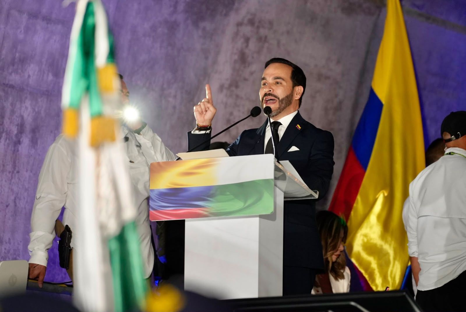 “Volverán las fumigaciones y los bombardeos”: De la Espriella en su discurso del 20 de julio